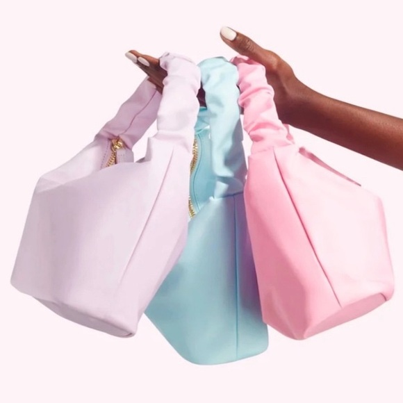 NWT Stoney Clover Lane Scrunch Handle bag Lilac - Picture 4 of 16